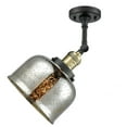 thumbnail image 2 of 1-LT Large Bell 8" Semi-Flush Mount - Black Antique Brass - 201F-BAB-G78, 2 of 2