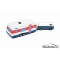 thumbnail image 2 of 1965 Volkswagen Transporter with Vintage Mobile Home, Dove Blue and White - Round 2 JLTG001/36B - 1/64 scale Diecast Model Toy Car, 2 of 4