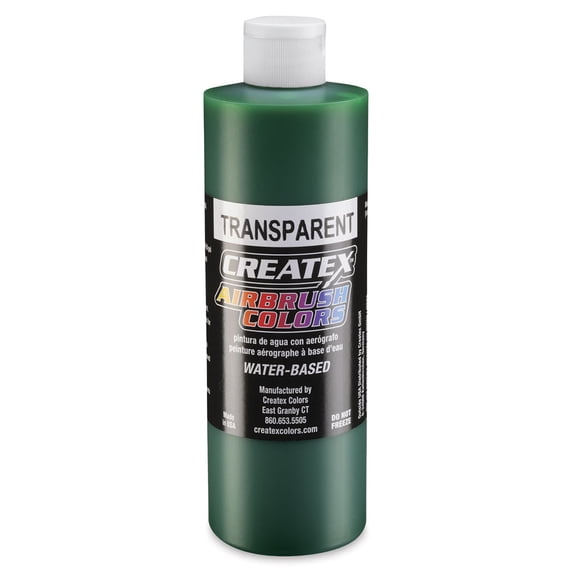 Createx Airbrush Color - 16 oz, Transparent Brite Green