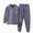 H01-Dark Gray, variant on TOWED22 Toddler Baby Girl Clothes 2Pcs Girl Long Sleeve Pullover Sweatshirt Stretch Jogger Pants Infant Fall Winter Outfit Size:11-12 Y,Color:Grey