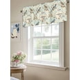 thumbnail image 6 of Vintage Summer Botanical Curtain Valances for Windows, Retro Birds Leaves Kitchen Valance Window Treatment, Light Filtering Block Curtains for Bathroom/Bedroom/Living Room 42'' x 12'', 6 of 9
