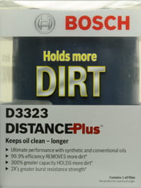 Engine Oil Filter-Distance Plus Oil Filter Bosch D3334 