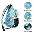 thumbnail image 2 of Mosiso Polyester Sling Chest Backpack for Men Women Shoulder Bags Crossbody Outdoor Sport Bag, 2 of 6