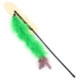 thumbnail image 1 of Cat Teaser Faux Feather - Long Cat Interactive Toy Kitten Stick Toy Pet Teaser, 1 of 5