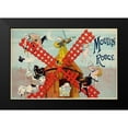 thumbnail image 2 of Vintage Apple Collection 14x11 Black Modern Framed Museum Art Print Titled - Moulin Rouge 1895, 2 of 5