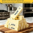 thumbnail image 2 of Butter Squishy, Squeeze Toys, Squishy Butter, Realistic Butter Stick Soft Squeeze Toys (Butter-1PCS), 2 of 12