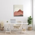 thumbnail image 2 of Stupell Indtries Desert Mountain Sunrise Landscape Warm Terracotta Tones,30 x 40,Design by Taylor Shannon Designs, 2 of 6