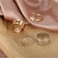 thumbnail image 4 of Anillo De Pareja bingo Hueco ins Personalidad Estilo punk, 4 of 4