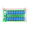 thumbnail image 4 of 2X ESP8266 WIFI 16 Channel Relay Module ESP-12F Development Board Power, 16 Way Relay Module, Supply Mode 12V,2 x Development Board,green, 4 of 7