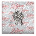 thumbnail image 3 of Current Believe Silver Jumbo Christmas Rolled Gift Wrap - 1 Roll, 23" x 32', Heavyweight, 3 of 6