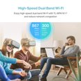 thumbnail image 3 of Extensor WiFi Powerline TP-Link TL-WPA7617 AV1000 AC1200, 3 of 6
