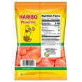 thumbnail image 2 of HARIBO Peaches Gummies Fruity Peach Flavor Gummy Candy, 8oz, Share Size Bag, 2 of 9