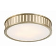 thumbnail image 2 of Crystorama Lighting Kendal 4 Light Vibrant Gold Ceiling Mount - 22.5"W x 5.25"H, 2 of 10