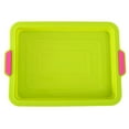 thumbnail image 2 of Silicone Bakeware with Handles Rectangular High Baking Pan Non-stick Baking Sheet Baking Tools for Home Restaurant Dessert Shop, 2 of 8