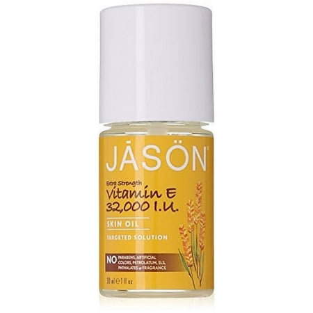 Jason Natural Cosmetics Vitamin E 32,000 IU Extra Strength Skin Oil, Targeted Solution, 1 fl oz