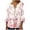Pink, variant on Womens Tops Seven Minutes Of Bell Sleeve V Neck Pressed Pleated Solid Color Button T Shirt on Sale