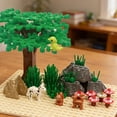thumbnail image 4 of Bloques Construccion BroTex 1223 Arboles Animales 206u, 4 of 5