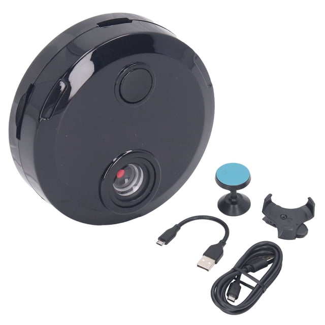 Cámara inalámbrica WiFi 1080P con visión nocturna infrarroja, minicámara para monitoreo de seguridad del hogar con batería incorporada