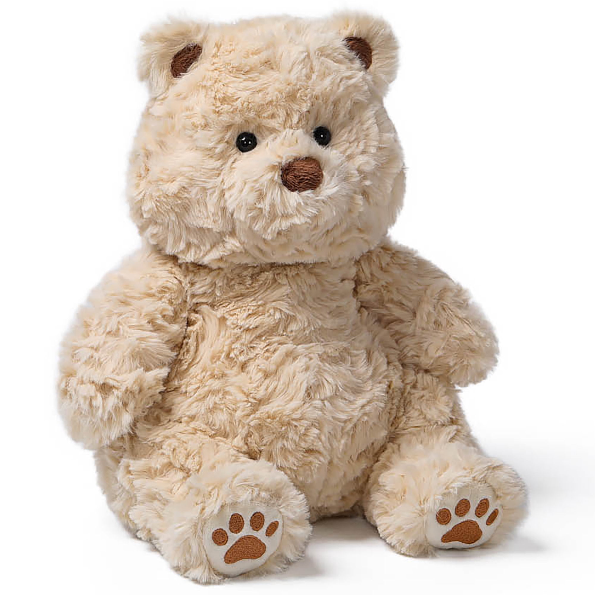 McHugs: Forest Series - Raffles Bear - 9.8" Light Brown Stuffed Animal Plush, Soft Weighted Cuddle Toy, Cozy Comfort Play Companion, Baby-Toddler-Kids