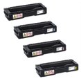 thumbnail image 1 of Zoomtoner Compatible Ricoh Aficio SPC-320DN Ricoh SPC 231 / 232 / 242 (Type SPC310HA) Cartouche de Toner laser Set Noir Magenta Jaune, 1 of 5