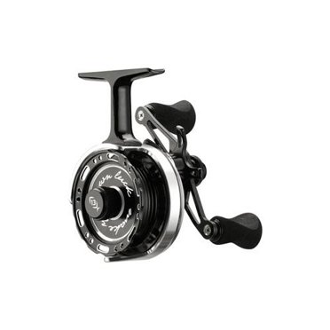 13 fishing black betty 6061 left hand ice fishing reel 60612015 lh walmart com