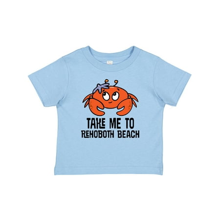

Inktastic Rehoboth Beach Delaware Cute Crab Gift Baby Boy or Baby Girl T-Shirt