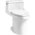 thumbnail image 2 of San Souci 1-piece 1.28 GPF Single Flush Elongated Toilet in White, 2 of 6