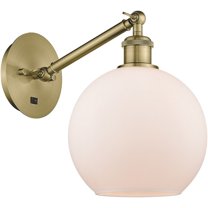 Innovations Lighting - Athens - 1 Light Wall Sconce In Industrial Style-12.38