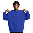 thumbnail image 2 of Dwellite Men's Crewneck Sweater Long Sleeve Pullover Sweaters Business Casual Lightweight Stretch Sweaters for Fall Winter Blue L, 2 of 9