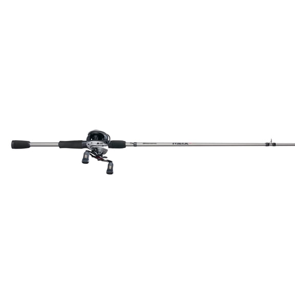 Abu Garcia Max X Baitcast Fishing Combo, 6'6" Medium Rod, Right-Handed Reel