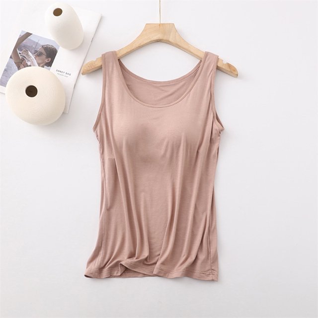 Womens Built in Shelf Bra Tank Tops Sleeveless Racerback Workout Yoga Tops