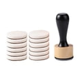 thumbnail image 1 of jifeng Mini Ink Blending Foams Domed Sponge Foam for Blending Card Making Rendering 1 handle 12 Sponges, 1 of 9
