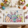 thumbnail image 1 of Fesfesfes Easter Placemat Linen Table Mat Heat Proof Dining Table Mat Kitchen Dining Table Accessories for Home Easter Party Table Decor, 1 of 6