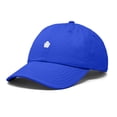thumbnail image 5 of Dalix Lil Flower Embroidered Cotton Cap Outdoor Dad Hat Womens in Royal Blue, 5 of 5