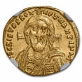 thumbnail image 2 of Byzantine Gold Solidus Justinian II (685-695 AD) MS NGC (S-1248), 2 of 3