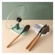 thumbnail image 5 of Estante para tapa de olla sentado, estante para espátula de plástico, estante para encimera de cocina, estante para almacenamiento de cuchara y palillos, 1 unidad, color verde ER, 5 of 5