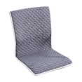 thumbnail image 2 of Linen Cottons Office Chair Cushion Ones Piece Seat And Backrest Pad Non Slide Bottom For Long Sitting At Desk Computer Chair, 2 of 6