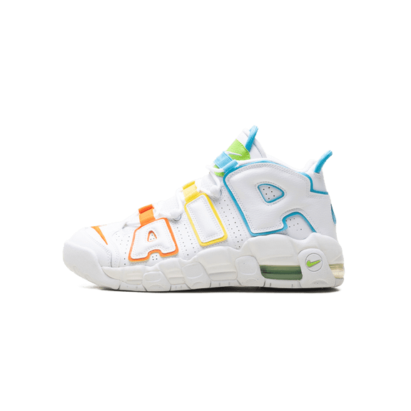 Air More Uptempo GS "White Multi-Color" FJ4624 100 from Stadium Goods