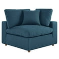 thumbnail image 2 of Modway Commix 6-Piece Modern Fabric Overstuffed Sectional Sofa in Azure, 2 of 8