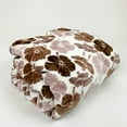 thumbnail image 2 of Korean Mink Blanket Queen Size, Floral Print - Thick Heavy Korean Blanket - 5 LB Heavy Fleece Mink Style, 95"x 79", (Pentalobe), 2 of 7