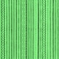 thumbnail image 1 of Ahgly Company Indoor Square Abstract Emerald Green Modern Area Rugs, 7' Square, 1 of 4