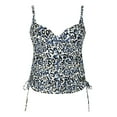 thumbnail image 3 of Panache Serengeti Adjustable Side Balconnet Underwire Tankini (SW1651),38DD,Blue Animal, 3 of 6