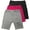 Combo H, variant on 3-Pack Girls Biker Shorts Soft Comfortable Cotton Spandex Elastic Waistband Cute Designs Sizes 4-16
