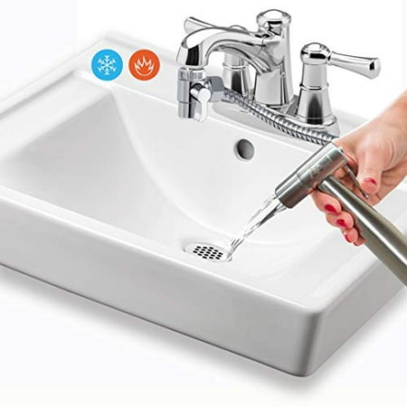 Avabay Faucet Bidet Sprayer For Toilet Warm Water Diaper With Diverter Hot Cold Bide Handheld Hose Attachment Sink Or Bathroom Canada Avabay Faucet Bidet Sprayer For Toilet, How To Attach A Garden Hose Bathroom Sink