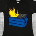 thumbnail image 4 of Inktastic Dumpster Fire Boys or Girls Baby Bodysuit, 4 of 5