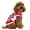 B007- Watermelon Red, variant on Pet Dog Supplies, Red Xs Custom Football Jersey for Small Pets, Puppy and Cat Soccer Fan Shirt Pet Uniform, Durable Summer Pet Wear Sports Fan Gift for Soccer Match Days, Vibrant