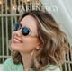 thumbnail image 2 of Livho 2025 Gafas de sol ovaladas de moda - Elegantes tonos polarizados para todos los días - Marcos de metal retro, 2 of 6