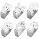 thumbnail image 1 of Clip para mantel Timcorr Acero inoxidable 6 uds, 1 of 8