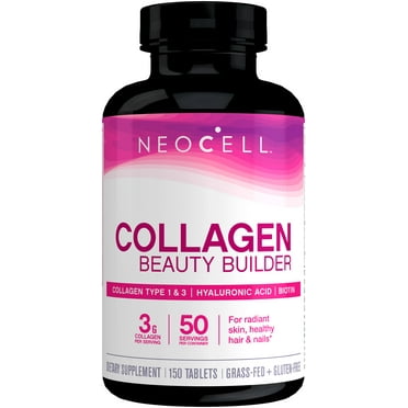 Collagen Beauty Builder | Type 1 & 3 | 150 Tablets for Men and Women | by NeoCell
