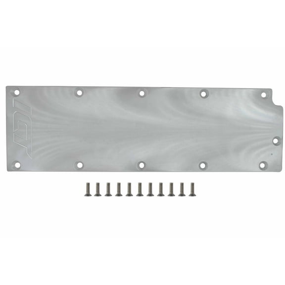 ICT Billet LS Gen 4 Valley Pan Cover Plate Low Profile Carb Lifter LSX LS3 DOD Billet Aluminum Engine Lifter Area Oil Cover Compatible with Chevy Gen IV 551646